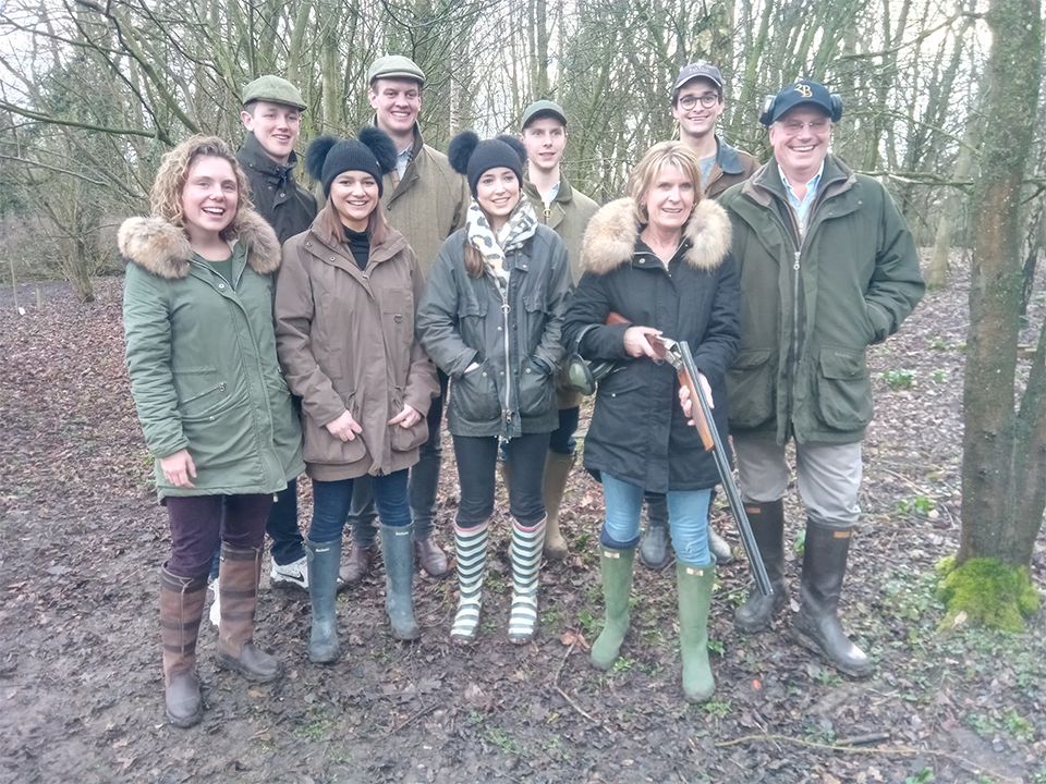 Clay Target Shooting Family